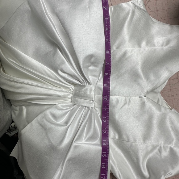 Lulu’s White Bow-Back Dress - Picture 7 of 9